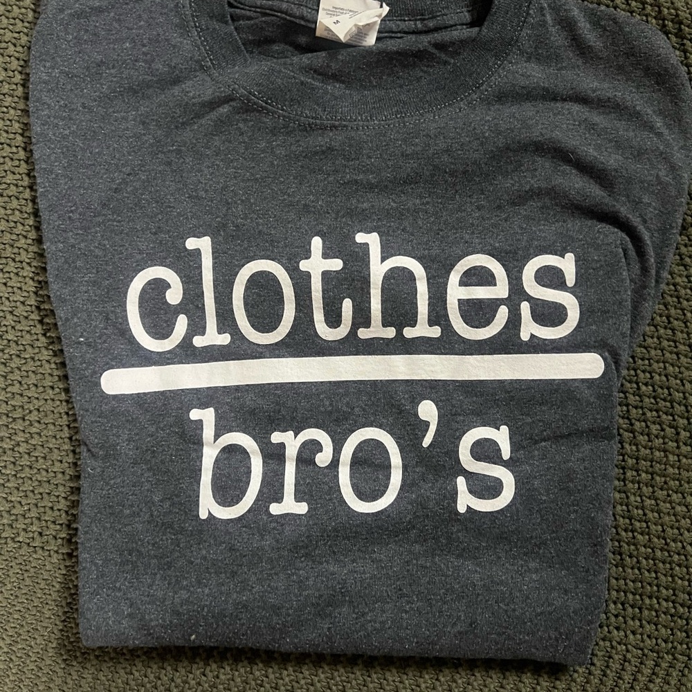 Clothes Over Bros- Gray T-Shirt